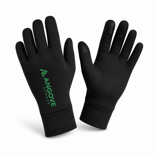 Angove Sports Thermal Running Gloves Touchscreen Winter Gloves for Running Cycling and Outdoor Sports